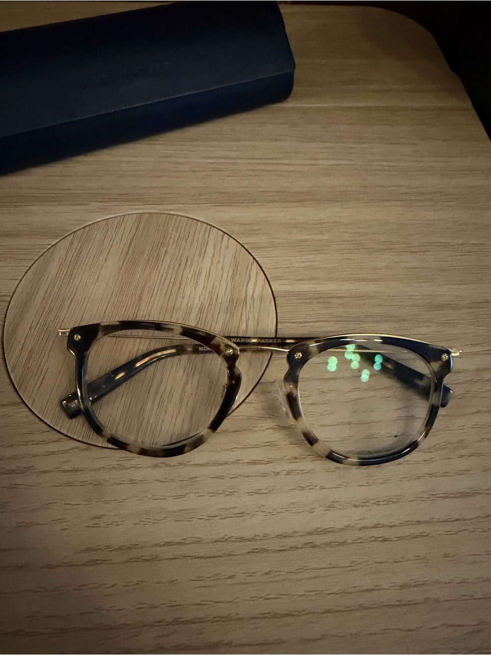 Warby Parker Moriarty Tortoise Glasses Frames